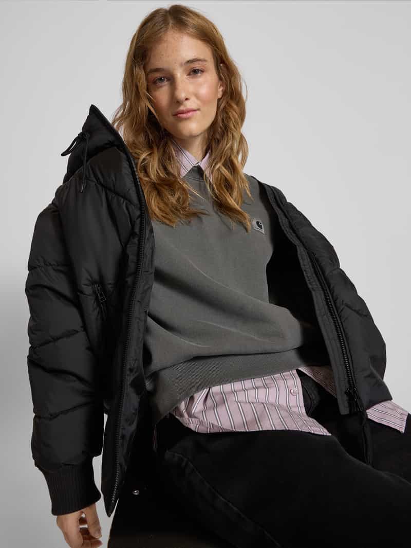 Marc O'Polo DENIM Comfort fit gewatteerd jack met capuchon