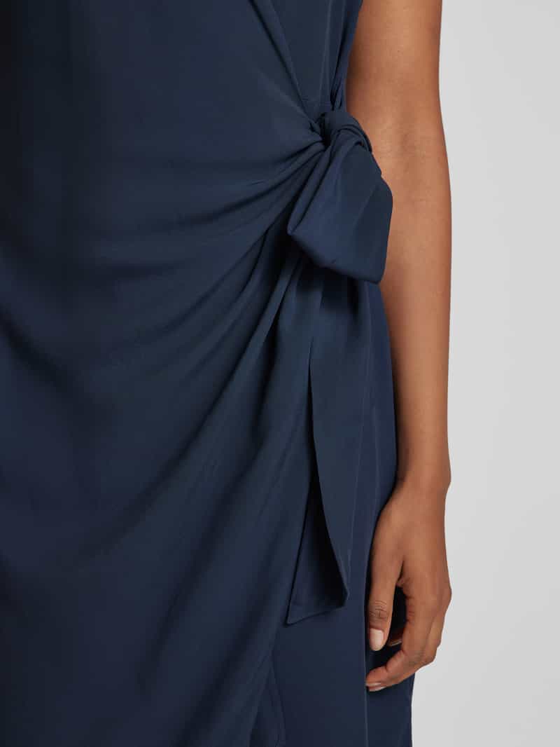 s.Oliver RED LABEL Knielange jurk in wikkellook