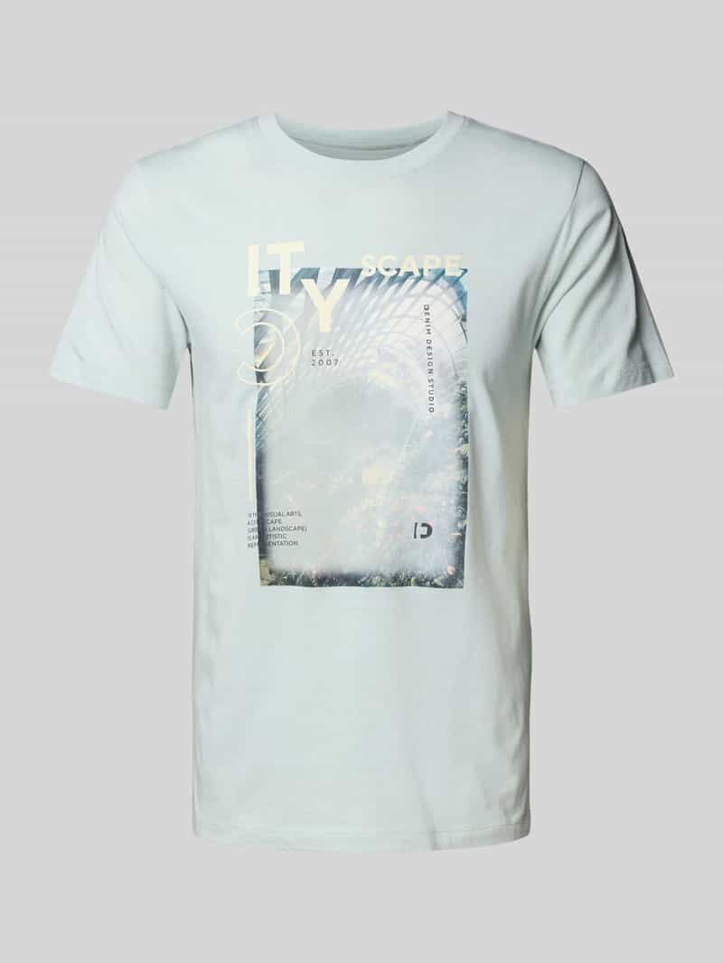 Tom Tailor Denim Regular fit T-shirt van puur katoen