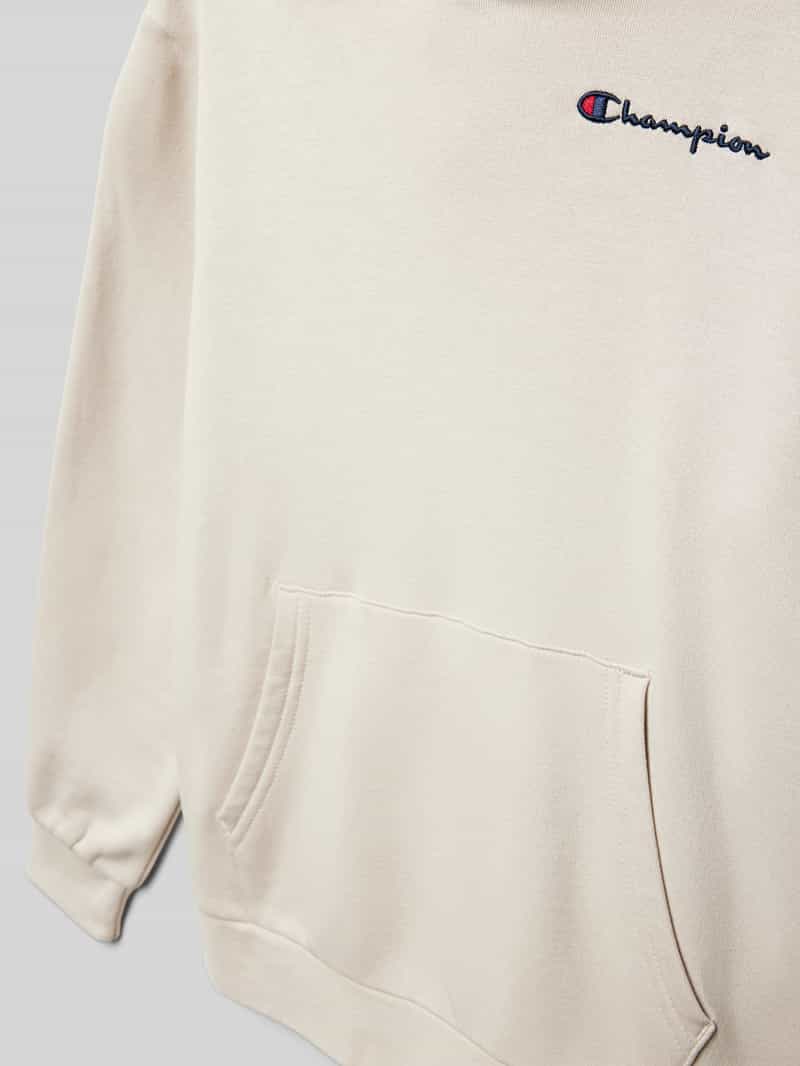 Champion Hoodie met labelstitching