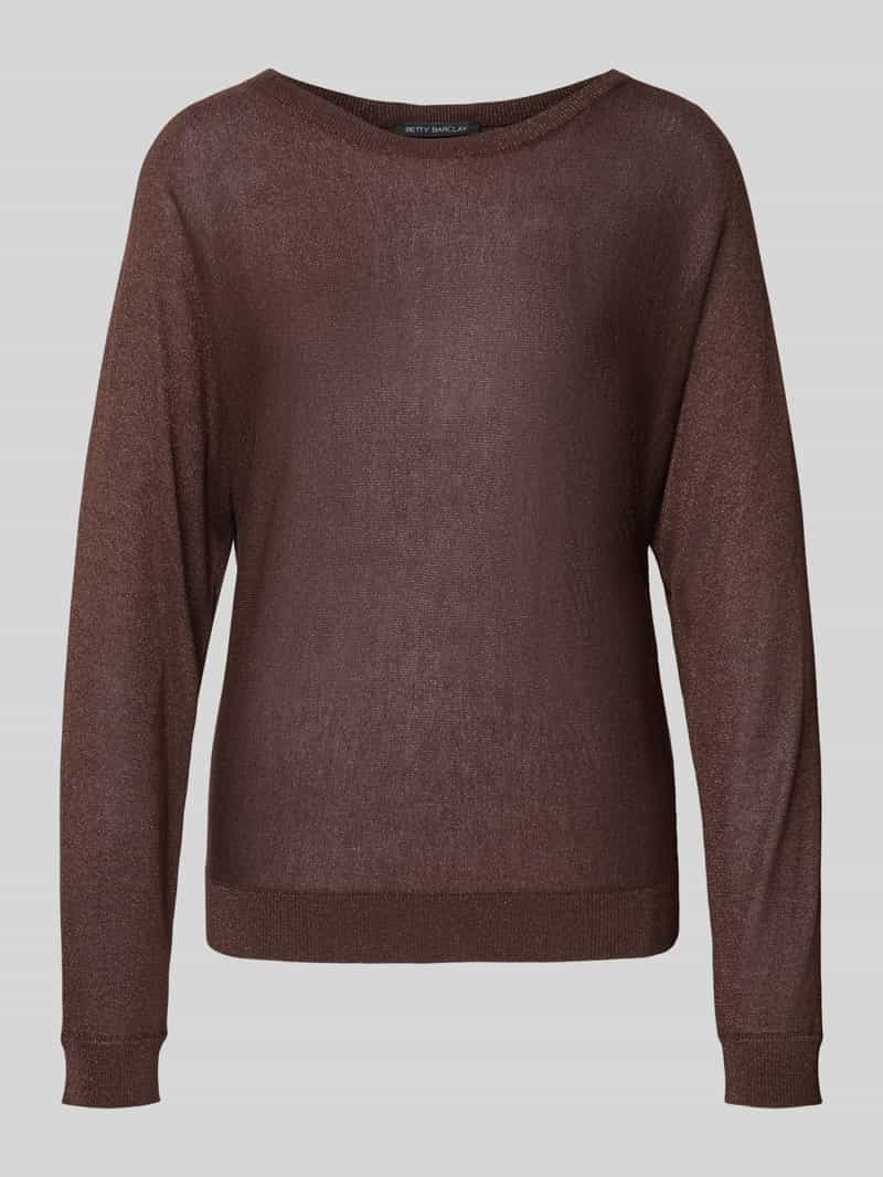 Betty Barclay Gebreide pullover met ribboorden