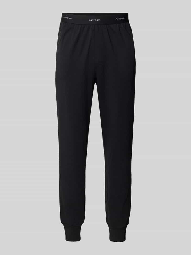 Calvin Klein Underwear Regular fit sweatpants met label in band