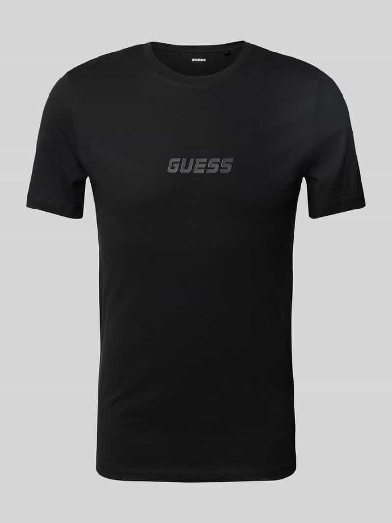Guess Activewear T-shirt met labelprint