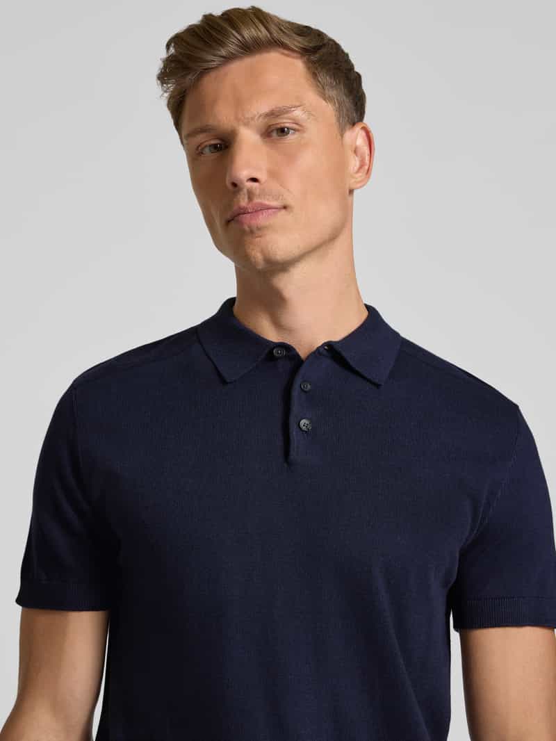Selected Homme Regular fit poloshirt van puur katoen model 'BERG'