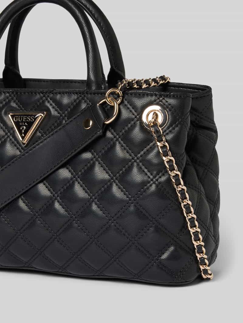 Guess Satchel bag met labeldetail model 'GIULLY'