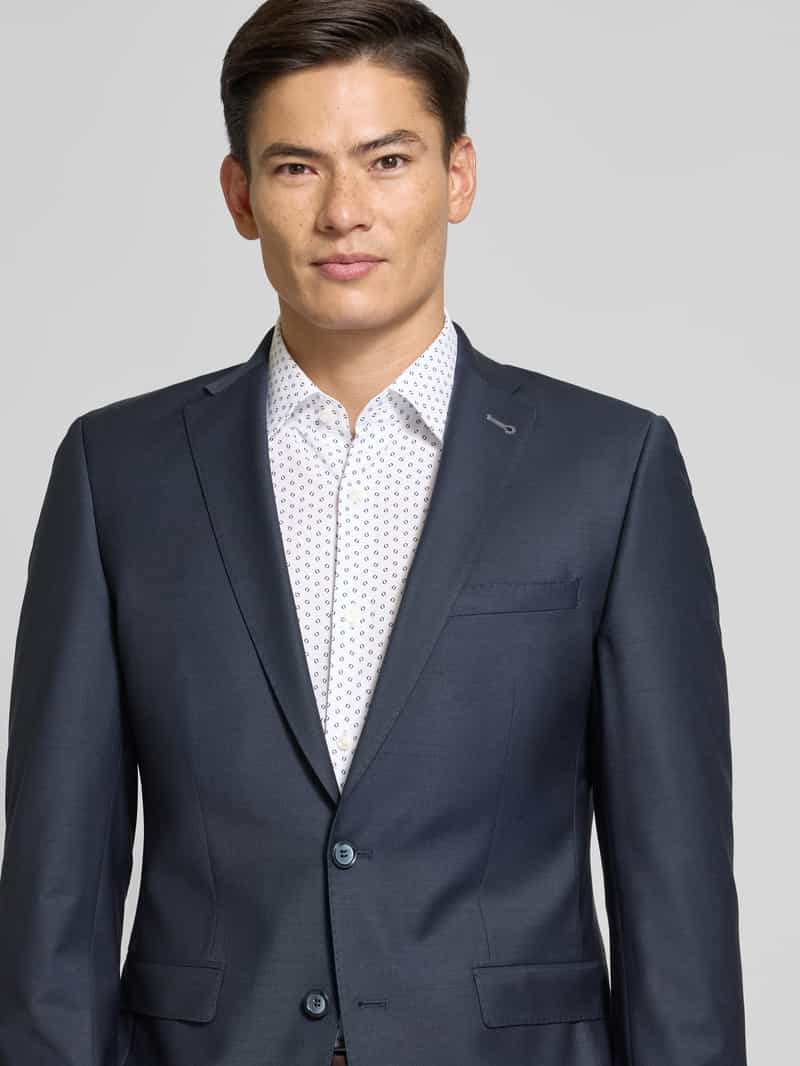 Boss Slim fit overhemd van katoenmix