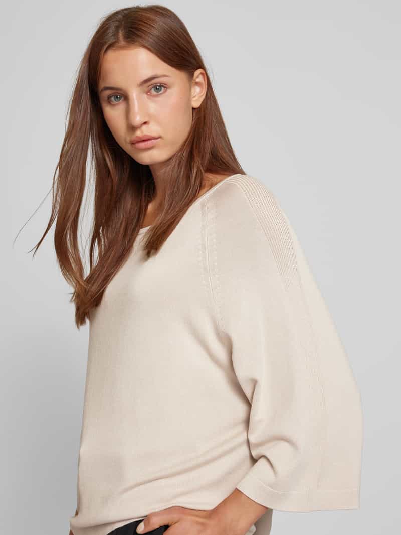 comma Gebreide pullover met ronde hals