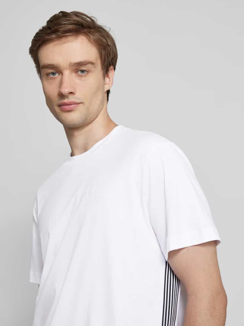 EA7 Emporio Armani T-shirt met labelprint