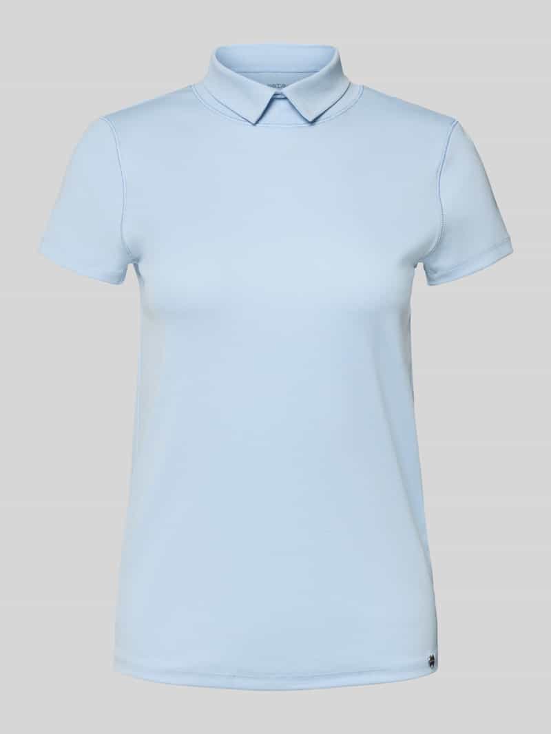 Marc Cain Slim fit T-shirt met polokraag