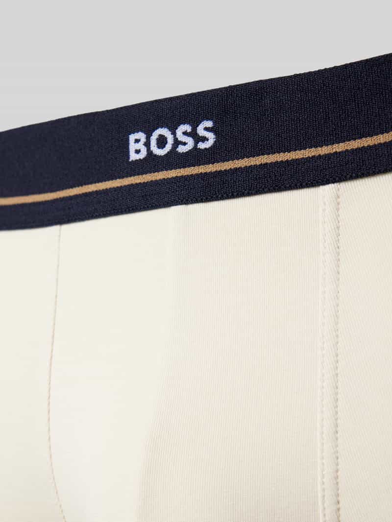 Boss Boxershort met elastische band met label in een set van 5 stuks