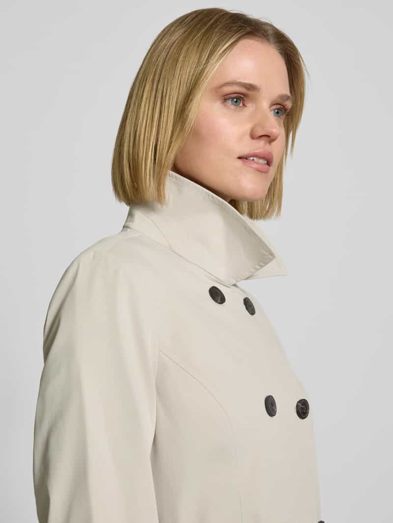 Vero Moda Regular fit trenchcoat met tailleriem model 'CHELSEA OLIVIA'
