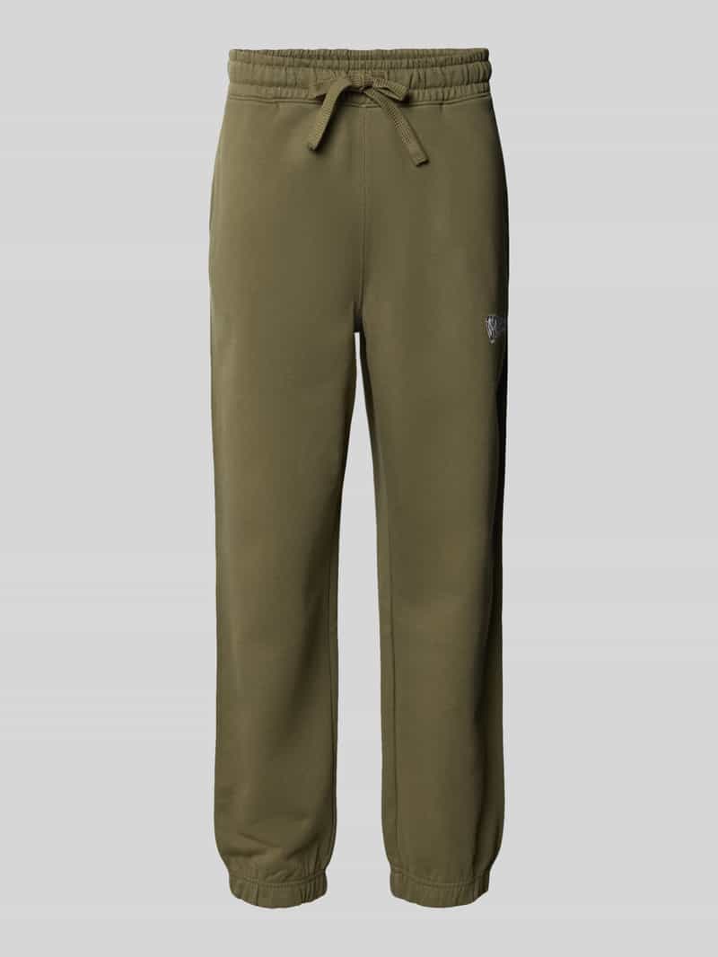 Hugo Blue Loose fit joggingbroek van puur katoen model 'NYROTRO'