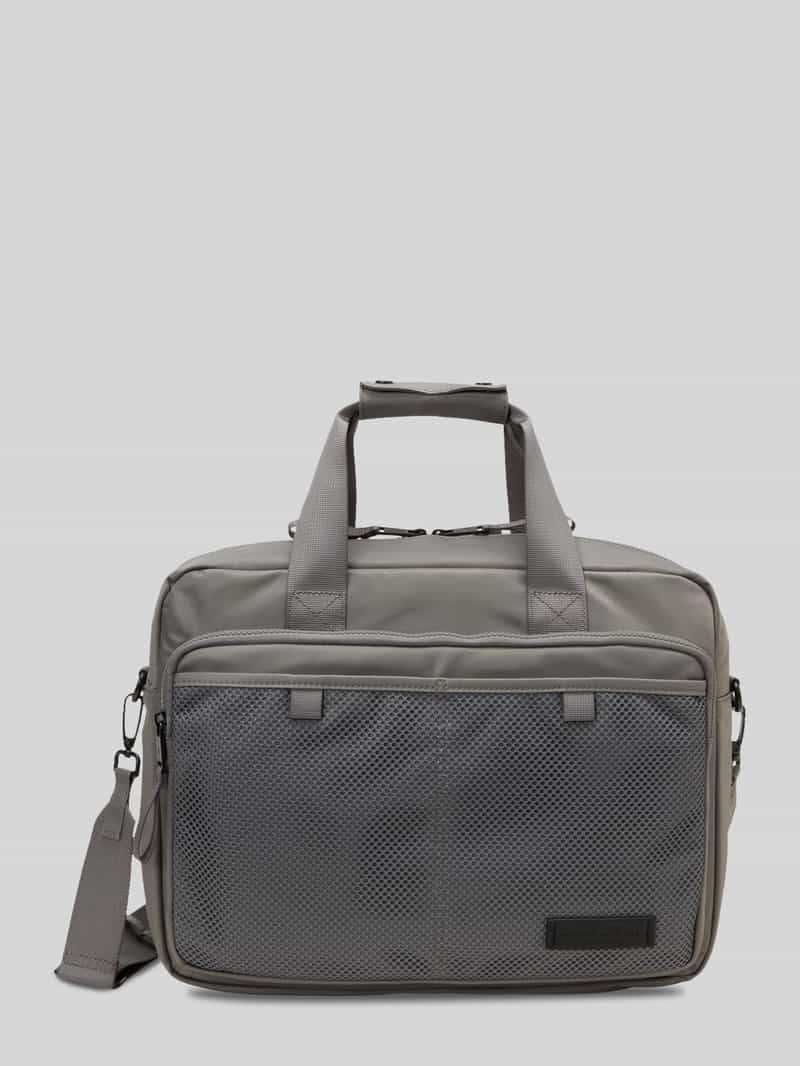Marc O'Polo business tas laptoptas met laptopvak Pat Business Bag Graphite Dust grijs