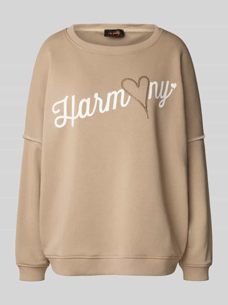 miss goodlife Sweatshirt met statementprint en ronde hals