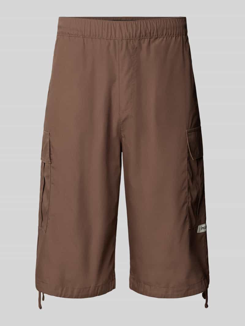 PEGADOR Relaxed fit bermuda met cargozakken model 'Meeker'
