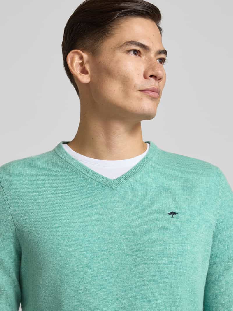 FYNCH-HATTON Regular fit pullover met kasjmier model 'Merino'