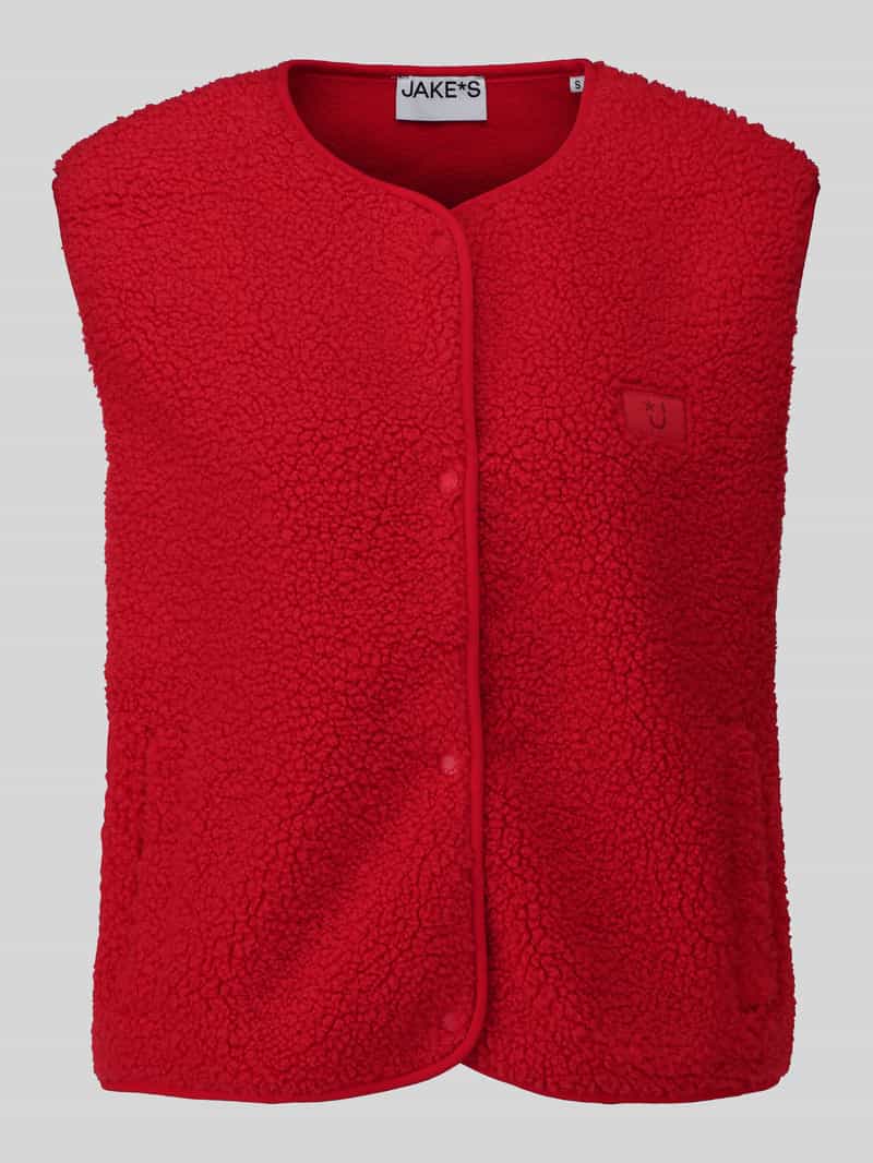 Regular fit bodywarmer met logodetail