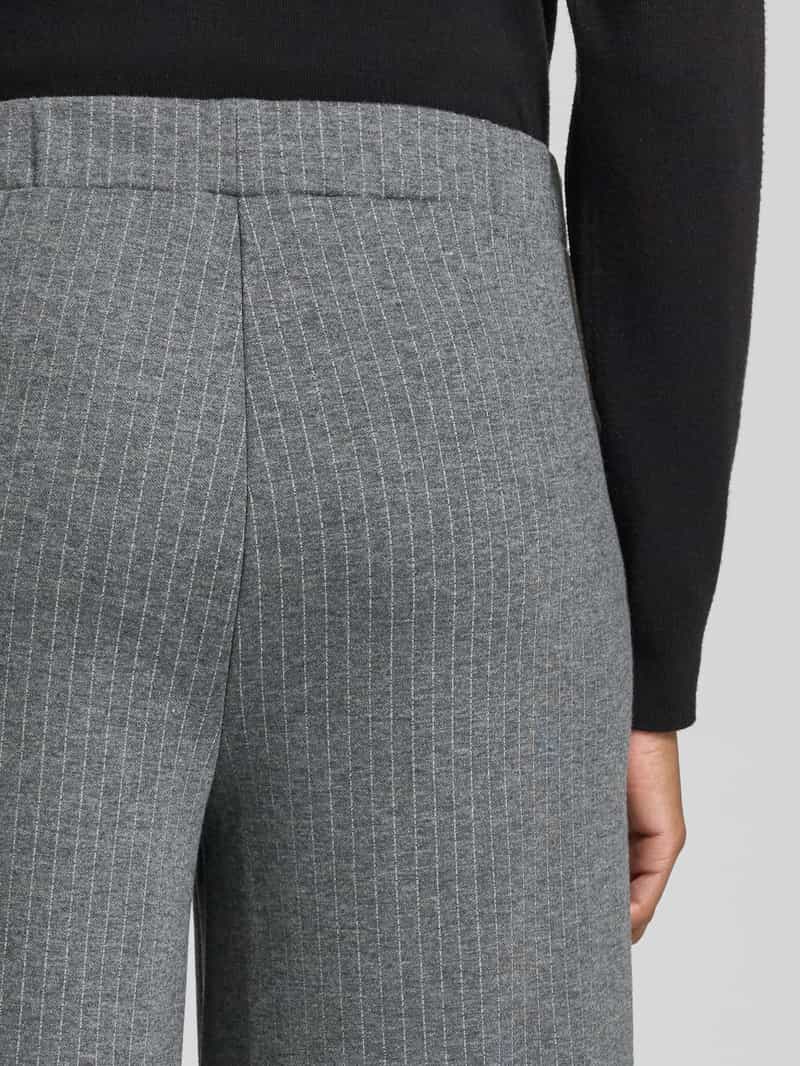 Jake*s Casual Wide fit stoffen broek met elastische band