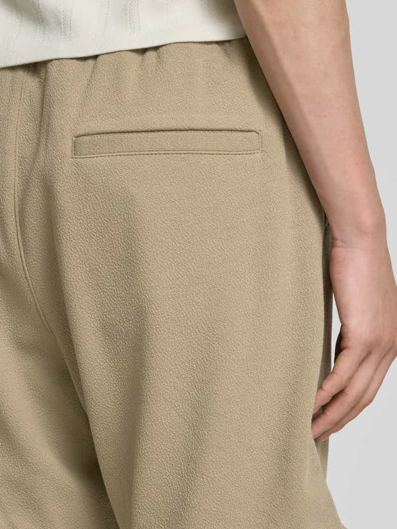 HUGO Sweatshorts met labelprint model 'Ravis'