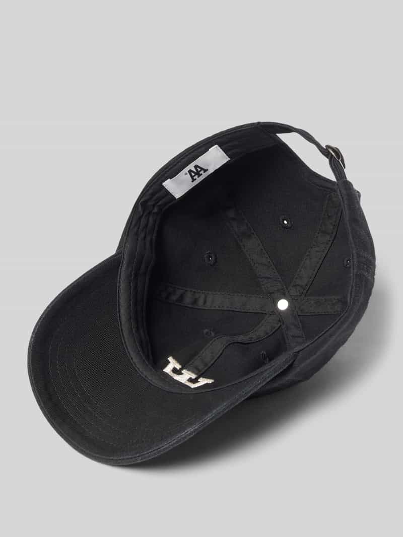 Wood Baseballpet met logostitching model 'Eli'
