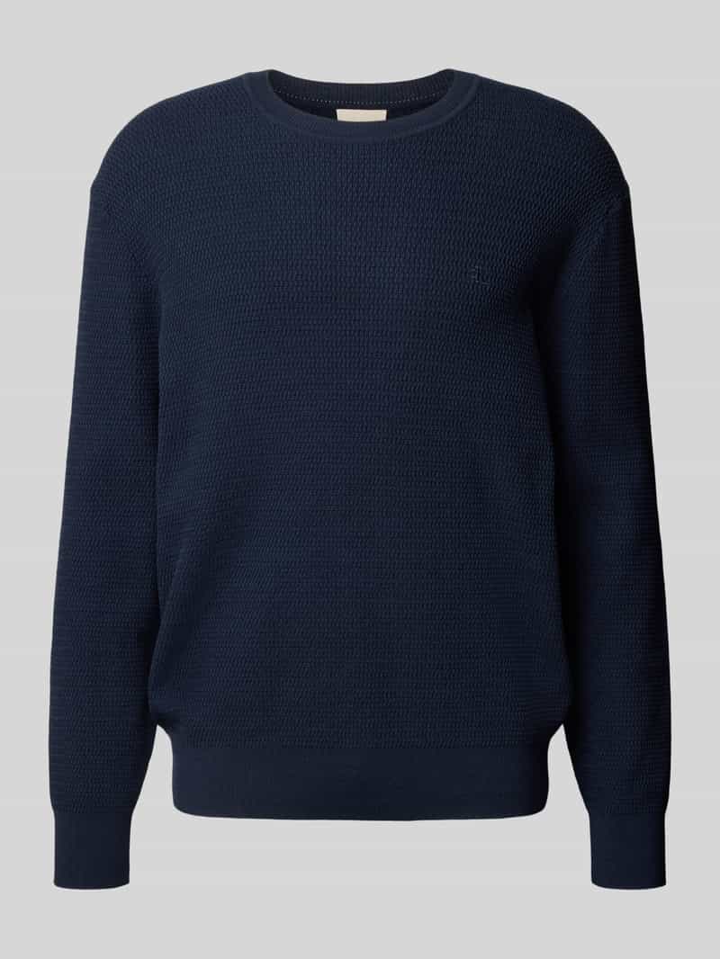 CK Calvin Klein Relaxed fit pullover in gebreide look model 'Texture'