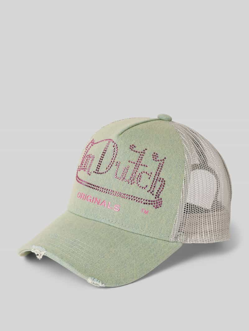 Von Dutch Trucker-pet met labelpatch, model 'FARGO'