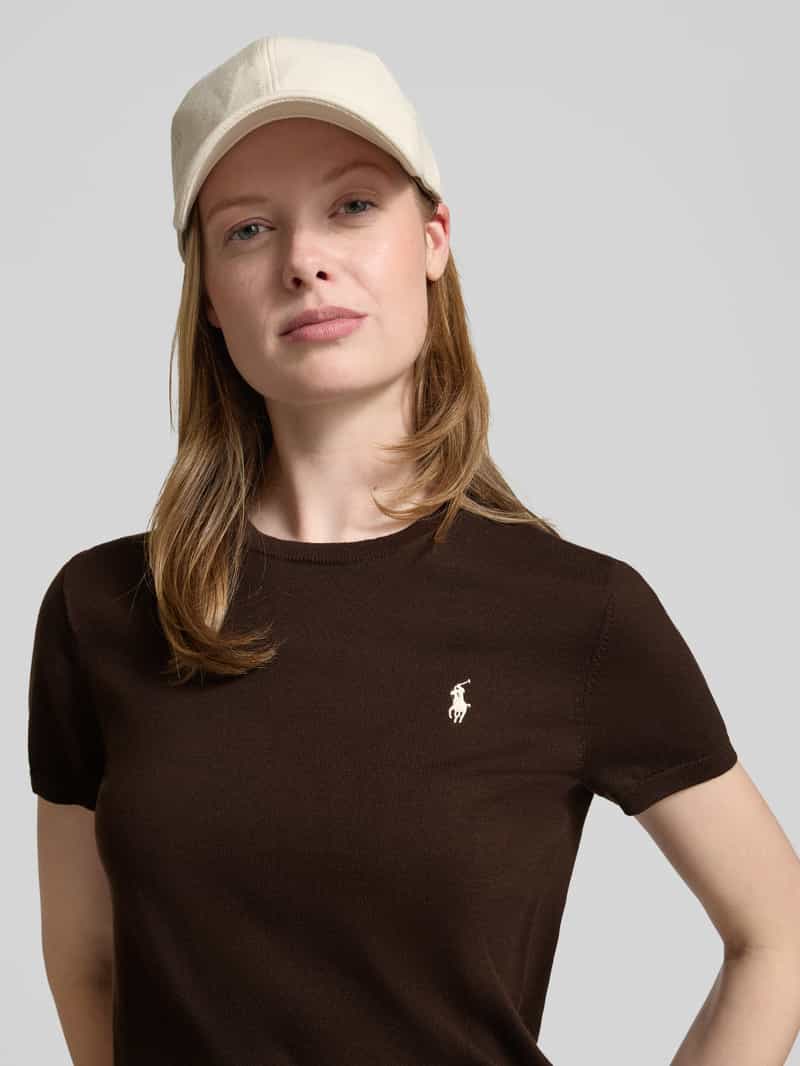 Polo Ralph Lauren Gebreid shirt met logostitching