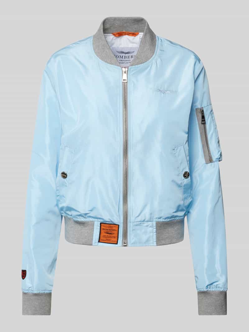 Original Bombers Bomberjack met logostitching