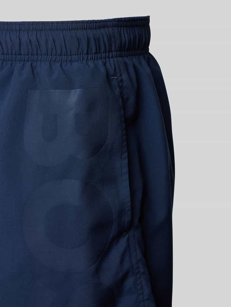 Boss Regular fit zwembroek met labelprint model 'Orca'