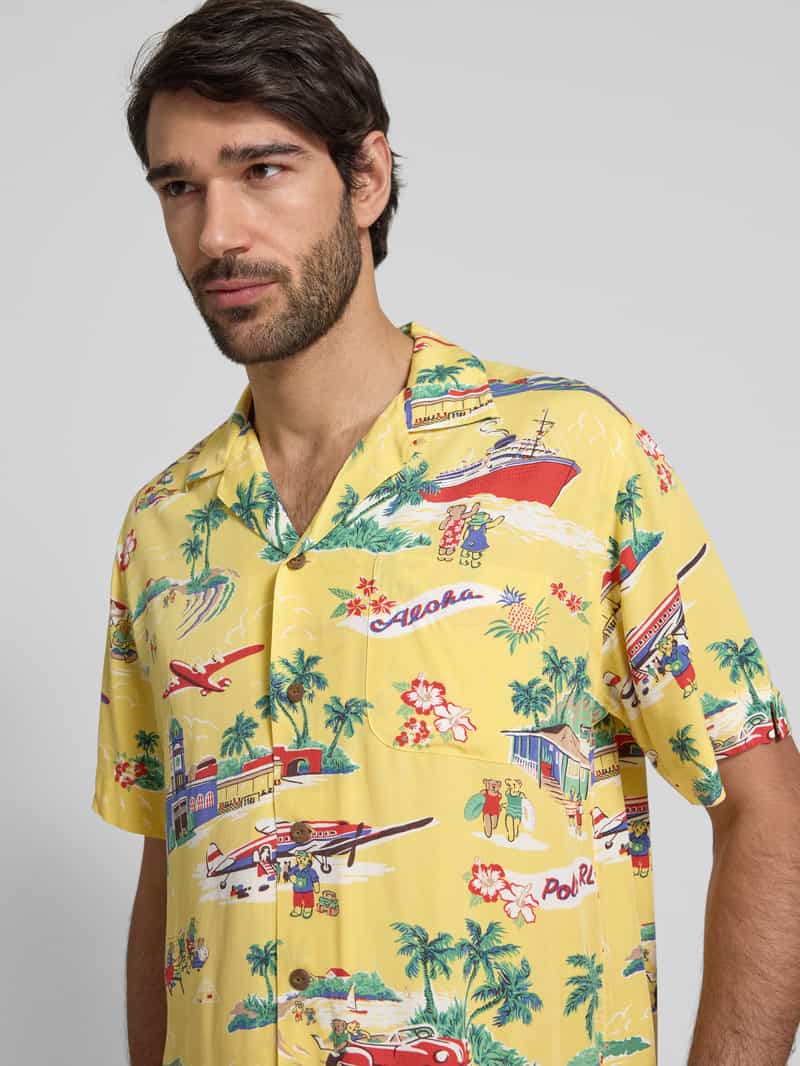 Polo Ralph Lauren Classic fit vrijetijdsoverhemd met reverskraag