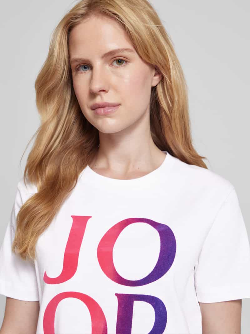 Joop! T-shirt met logoprint