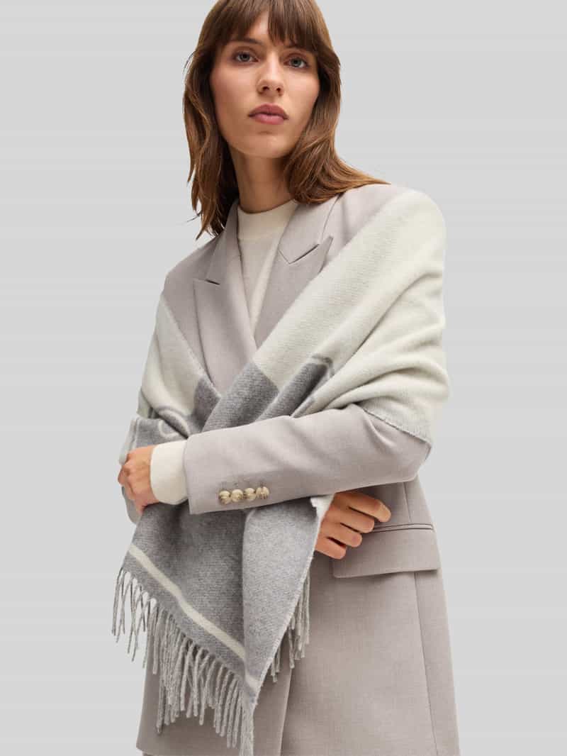 Boss Sjaal van wolmix model 'VIANNA'