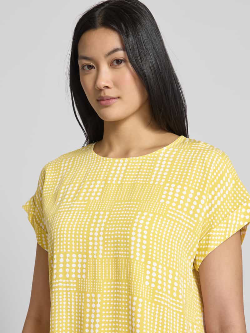 Christian Berg Woman Regular fit blouseshirt met kapmouwen