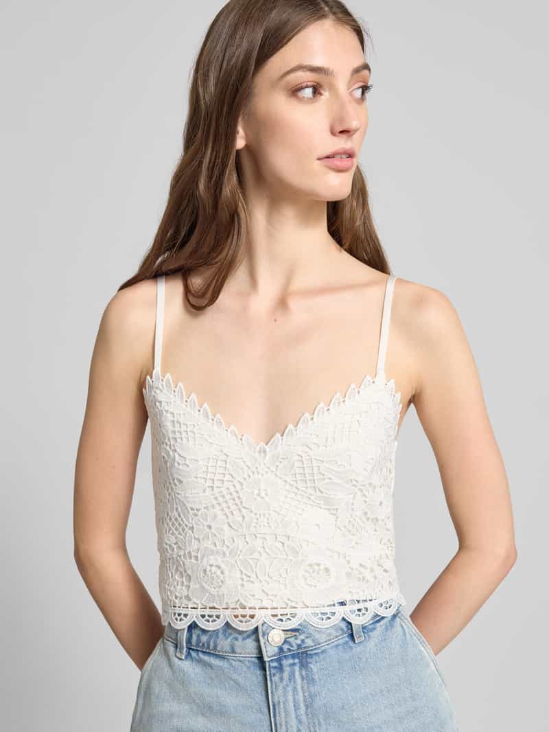 Only Regular fit korte top van viscosemix model 'HONEY'