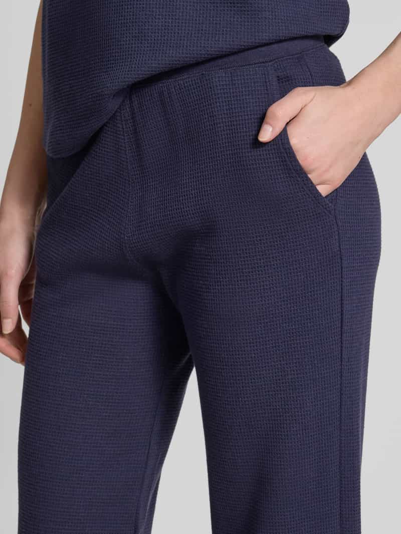 Christian Berg Woman Flared culotte met structuurmotief