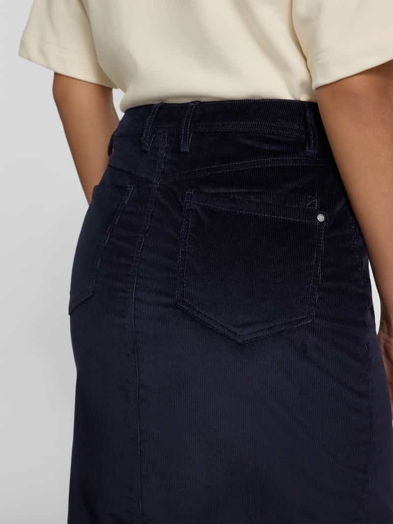 s.Oliver RED LABEL Uitlopende minirok in ribcordlook