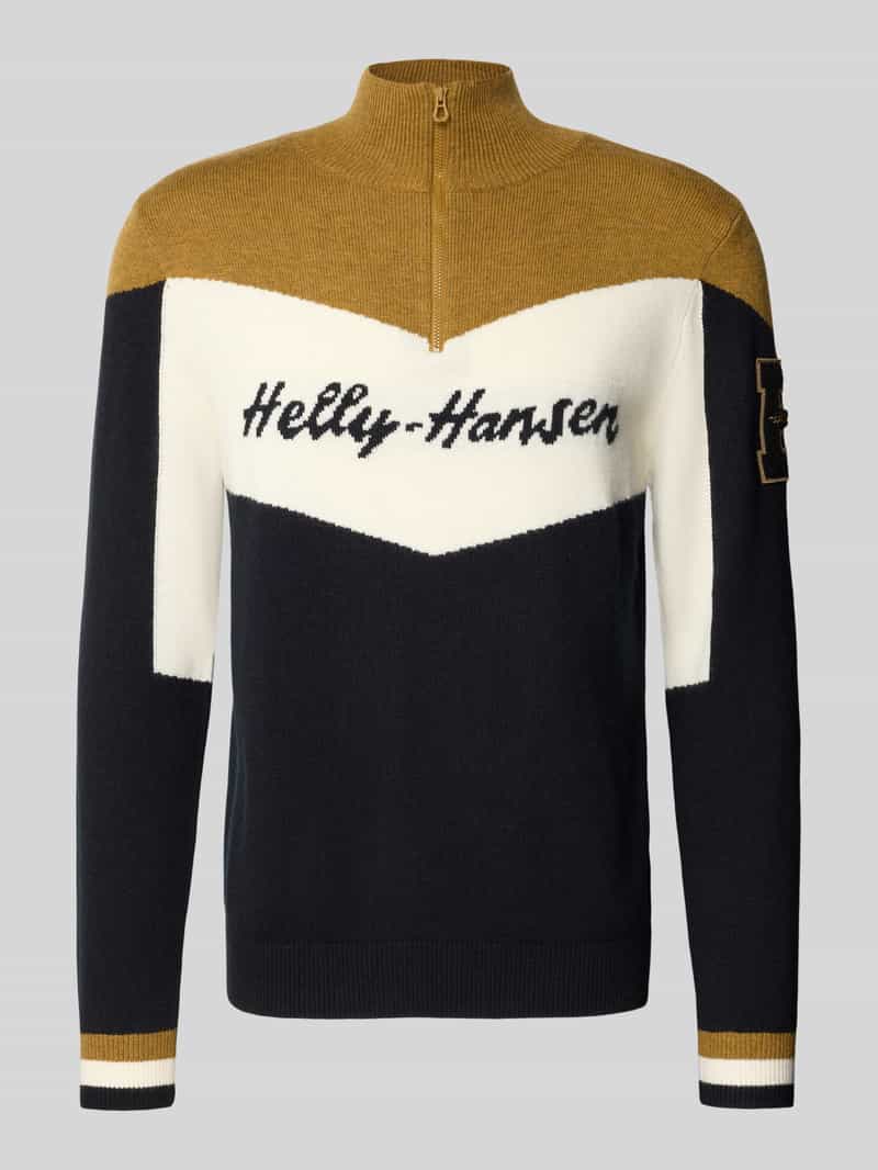 Helly Hansen Slim fit pullover in gebreide look model 'Apres'