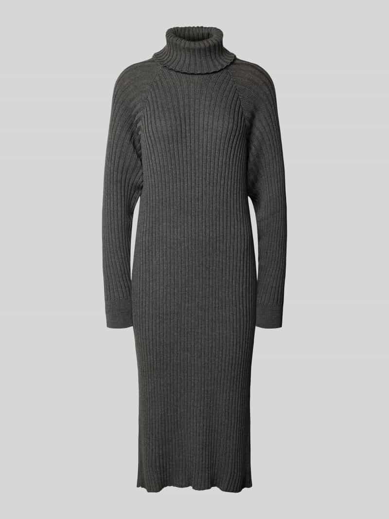 Y.A.S Gebreide jurk YASMAVI KNIT MIDI ROLLNECK DRESS