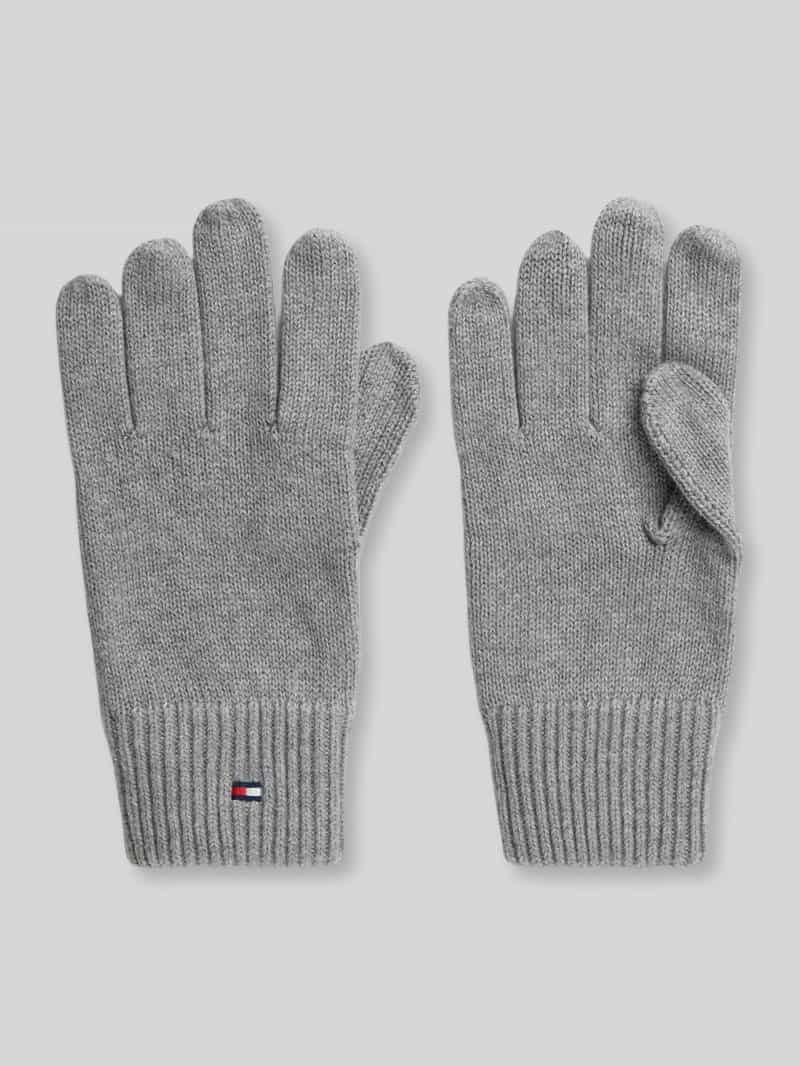 handschoenen van mix van katoen en kasjmier model 'ESSENTIALS FLAG'