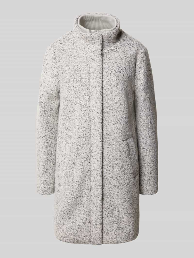 Tom Tailor Denim Regular fit lange jas met wol