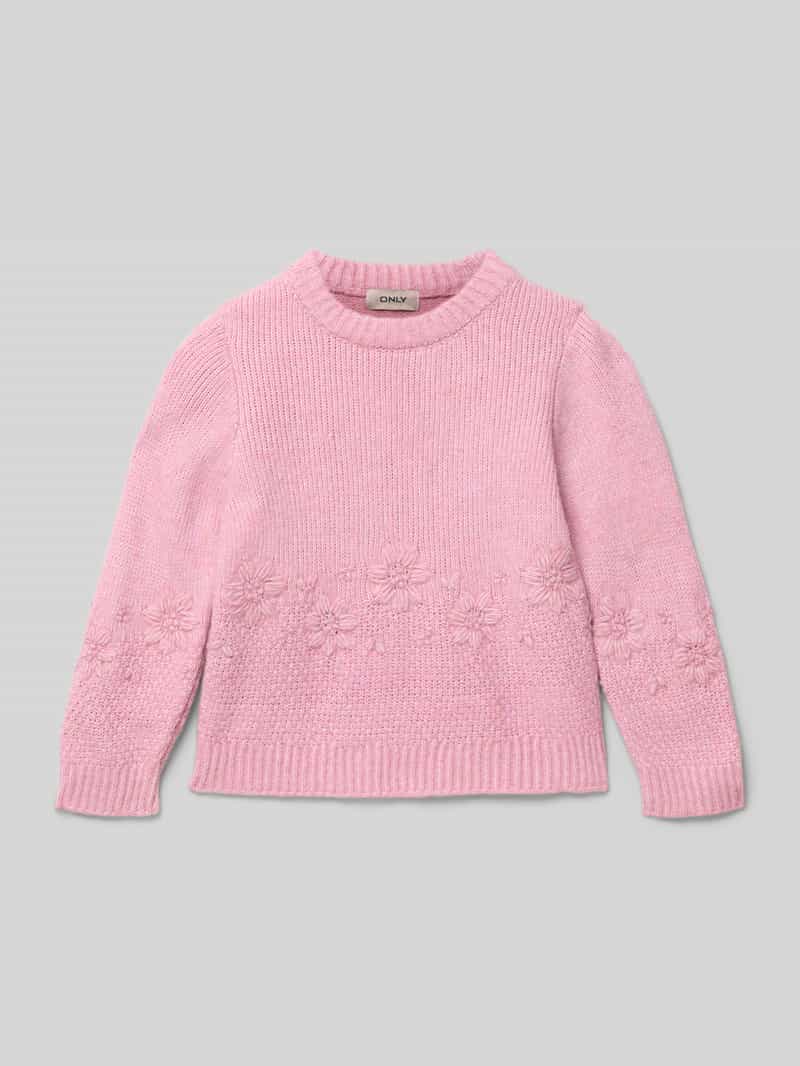 Only Regular fit gebreide pullover met ronde hals model 'TANYA'