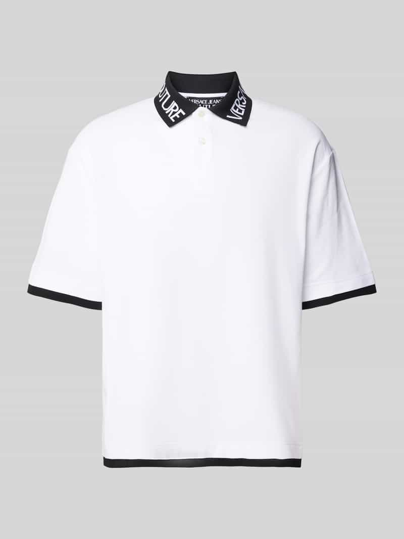 Versace Jeans Couture Poloshirt met labelprint