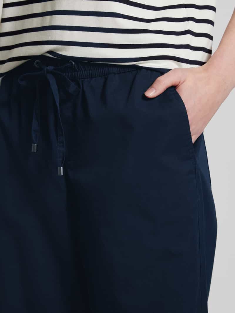 Christian Berg Woman Wide leg marlenebroek met elastische band