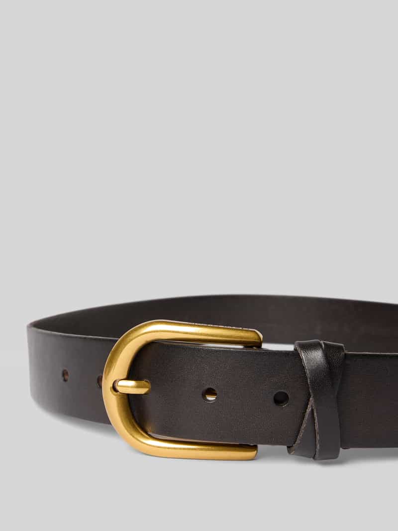 Marc O'Polo Riem van echt runderleer model 'NAVYA'