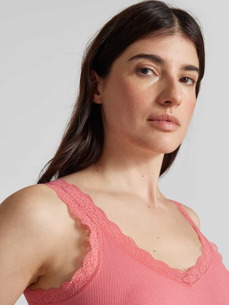 Christian Berg Woman Tanktop met kant