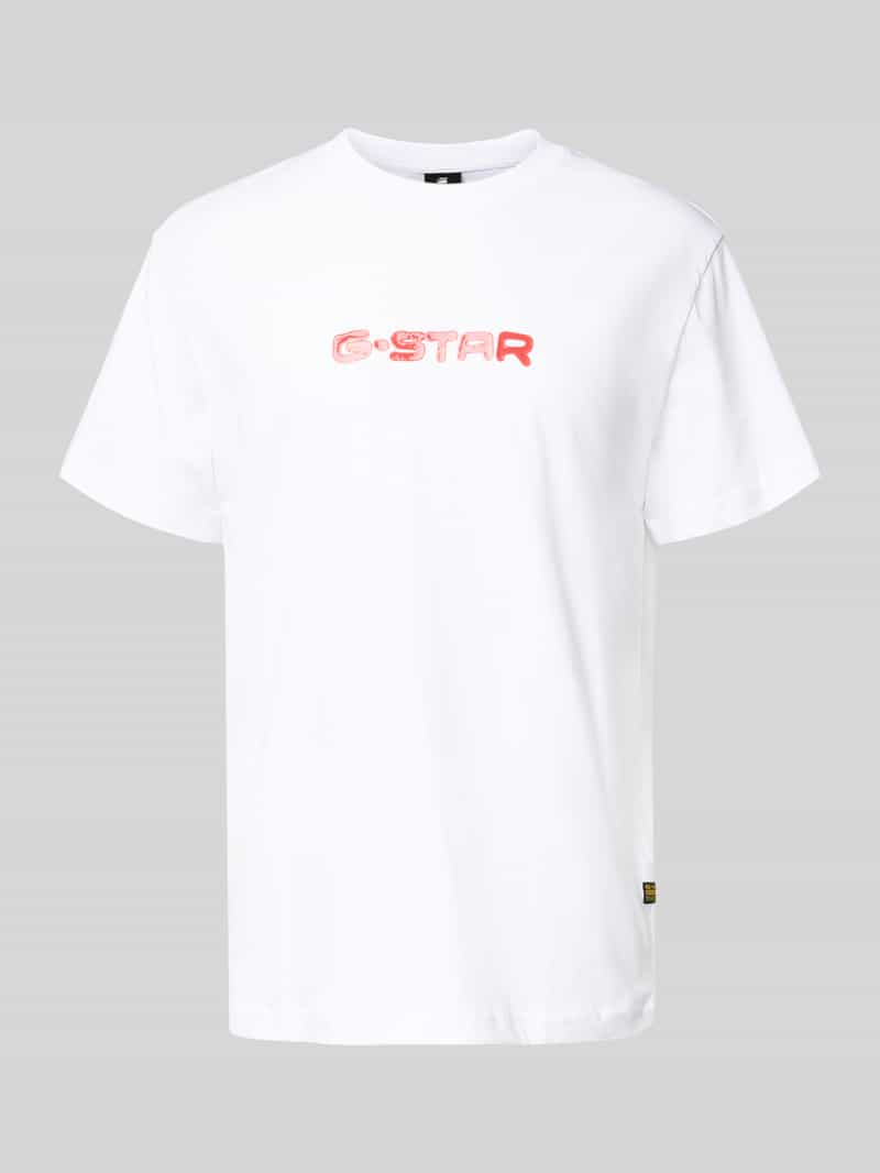 G-Star Raw T-shirt met labelprint