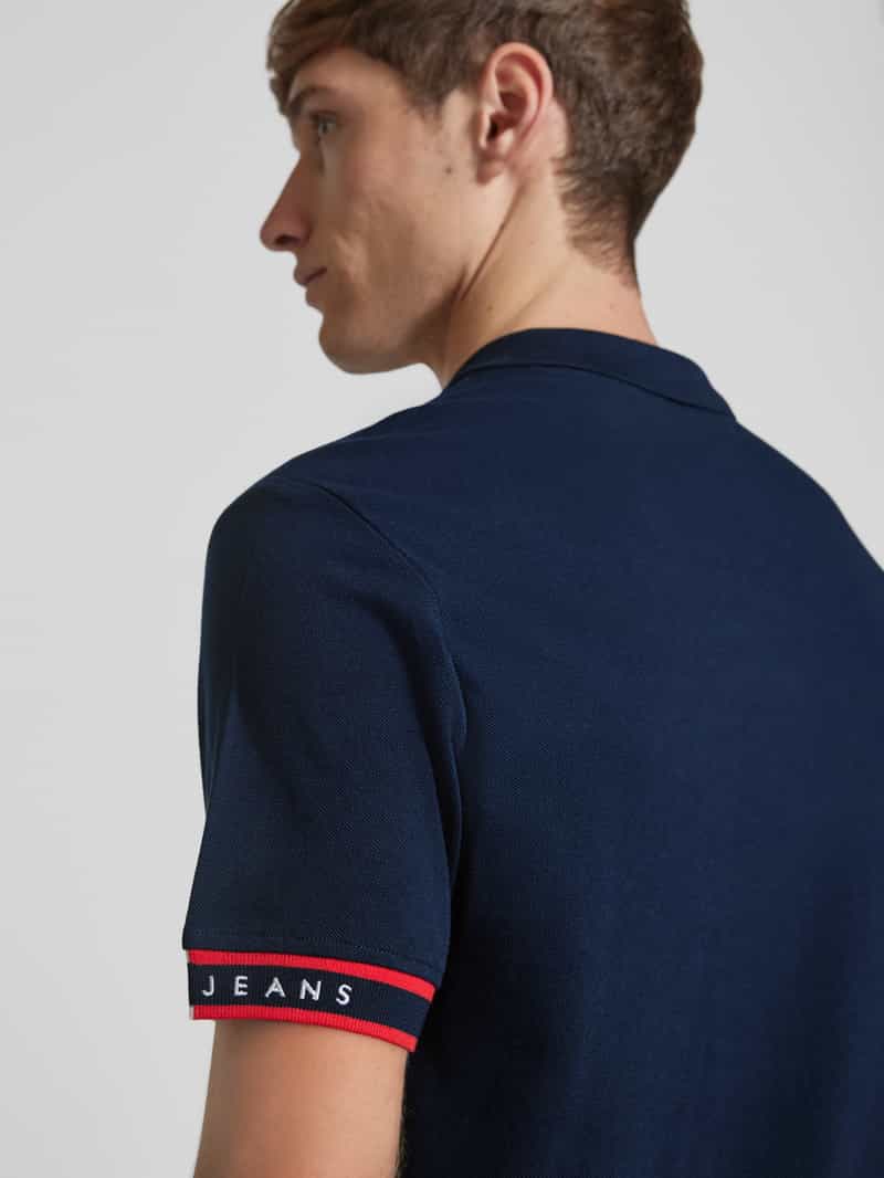 Tommy Jeans Regular fit poloshirt van puur katoen