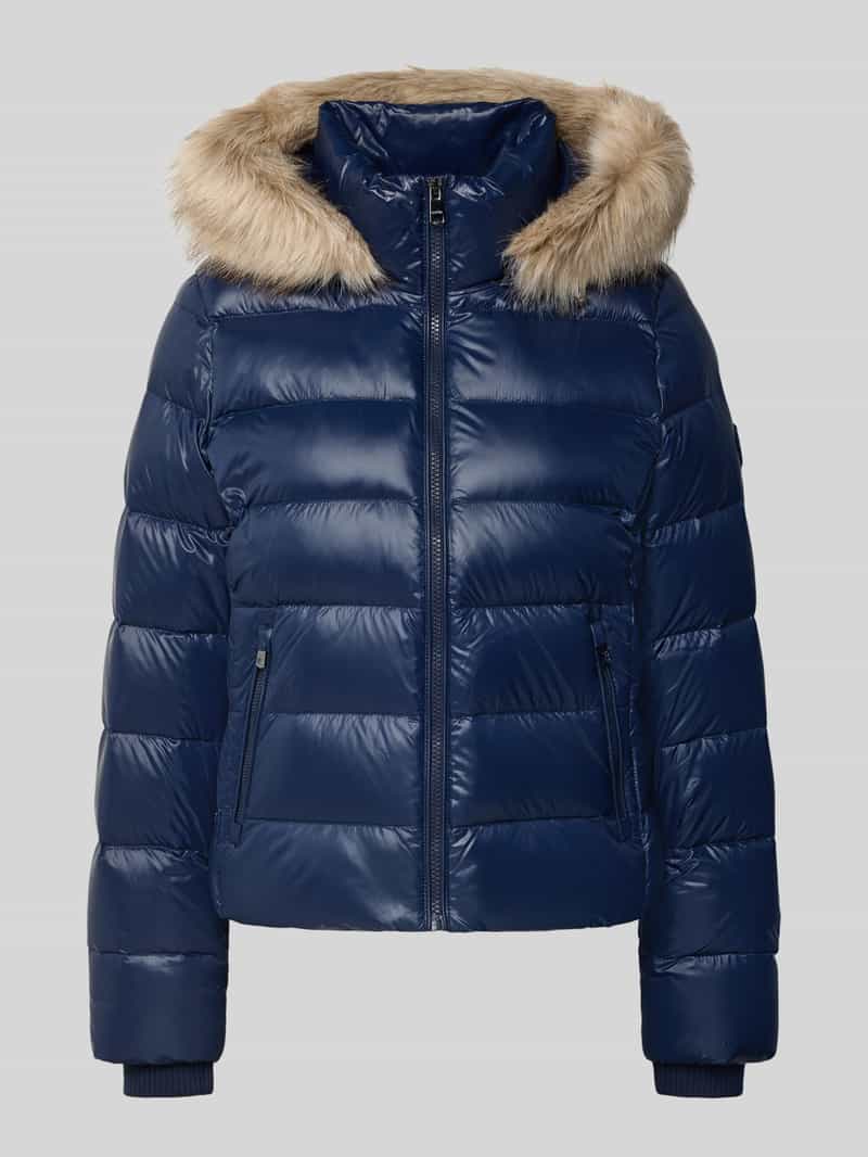 Tommy Hilfiger Slim fit donsjack in glanzende look