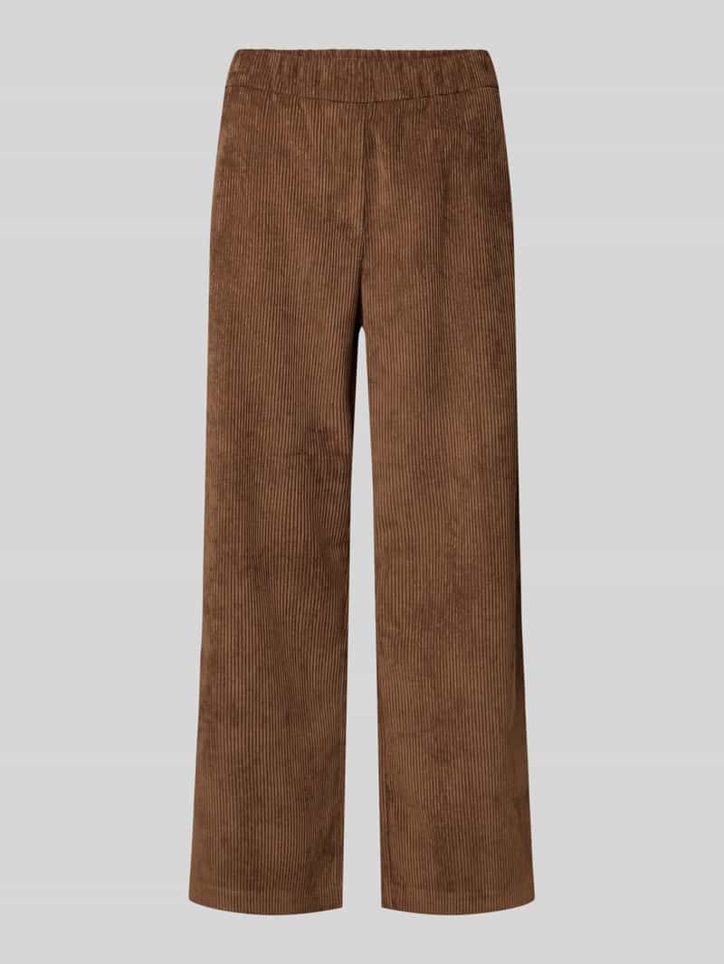 MAC Korte corduroy broek met elastische band model 'CHIARA'