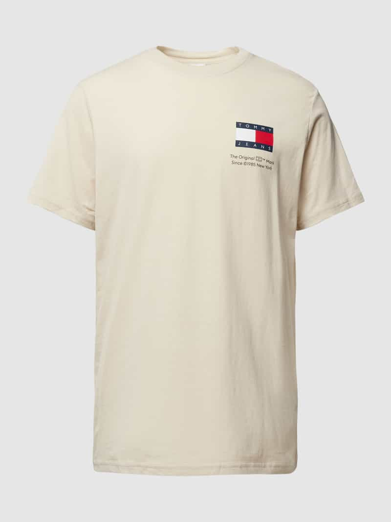 Tommy Jeans T-shirt met labelprint